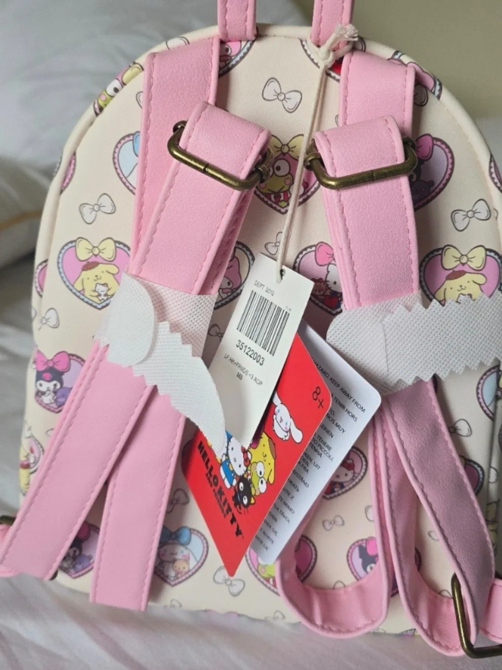 Loungefly Hello Kitty And Friends Bestie Hearts Mini Backpack